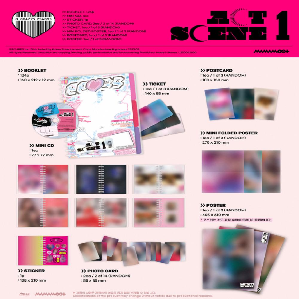 Pre-order MAMAMOO+ 1st Single Album Act 1, Scene 1