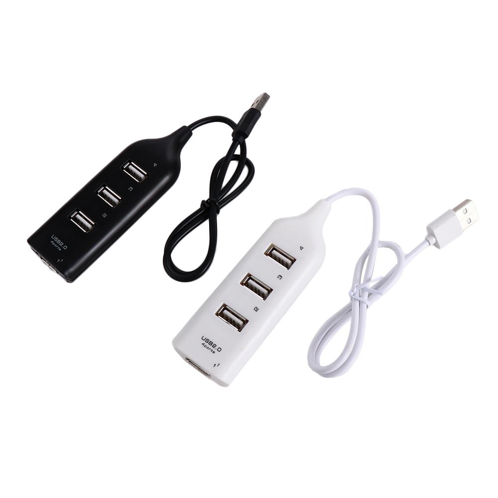 Computer Accessories Hub Adapter Notebook Receiver USB Splitter Multiple Expander 4 Port USB 2.0 Hub Power Adapter USB Hub