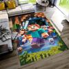 Minecraft Floor Mat Suitable for Decorate room Dormitory Balcony Hallway Anti-slip Rug Decorate Offices Wedding Party Gift
