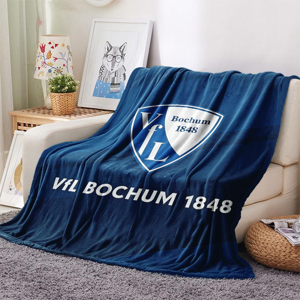 VfL Bochum Logo Blanket, High Quality Comfortable for All Seasons, Home Decor, Warmth and Comfort