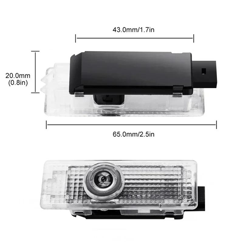 2Pc HD 3D LED Light Car Door Projector Welcome Lights For Bmw 50th M Performance 1 2 3 4 5 7Series X2 X3 X4 X5 X6 X7 M3 M4 M5 M6