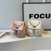 Sac à dos chaîne losange mode nouveau sac à bandoulière pour femmes sac à dos décontracté multi-poches