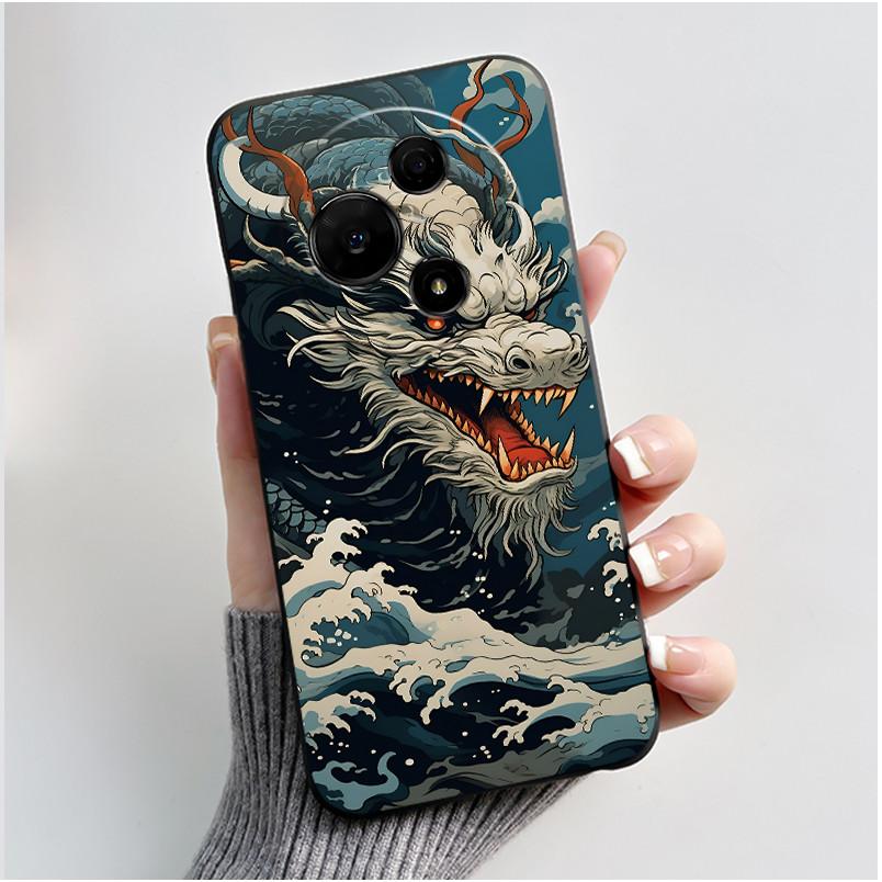 For TCL 60 NxtPaper 4G T626K / 60 SE NxtPaper 5G Casing Cute Love Rabbit Funny Black Soft Silicone Phone Case Shockproof Cover