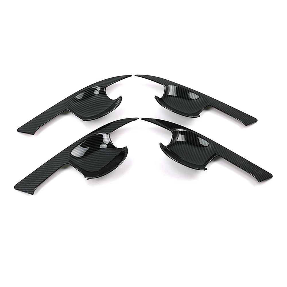 Per Toyota Corolla 2022 Fibra di Carbonio Stampato Esterno Maniglia Porta Laterale Copertura Modanatura Cromata Cornice Guarnizione Ciotola Porta