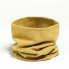 Versatile Solid Color Cotton Snood: Soft, Unlined, High Neck Candy Colors In Korean Style