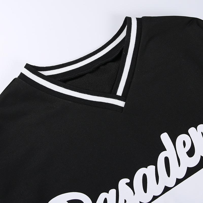 Women Gothic Hoodies Dark Y2k Streetwear Sweatwear Retro Cotton Pullover Long-sleeved Sweatshirt Letter Print Sweatshirt