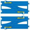 Takara Tomy Plarail R-24 Rail d'aiguillage à double voie