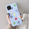 Case For Samsung A12 5G M12 F12 A 12 Cute Heart Flower Back Cover Soft Silicone Matte Protective Funda For Samsung Galaxy A12 5G