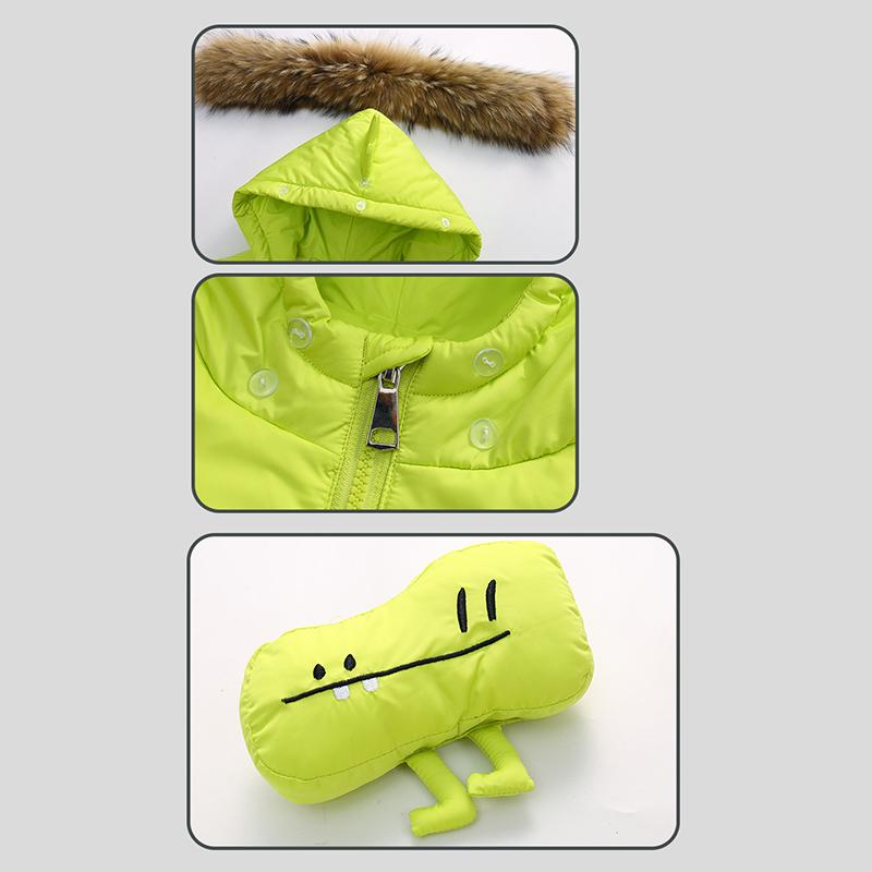 Children's Down Jacket Thickened Warm Suit Ski Suit Suit Jackets