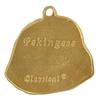 Pekingese, Pekinese, Peke - Gilded Key Ring with Dog In Gift Box, Handbag Decoration, Luxury Accessory by Art-Dog Brand