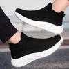Couple New Casual Sports Shoes Running Shoes Soft-soled Lazy Shoes Flying Knitting