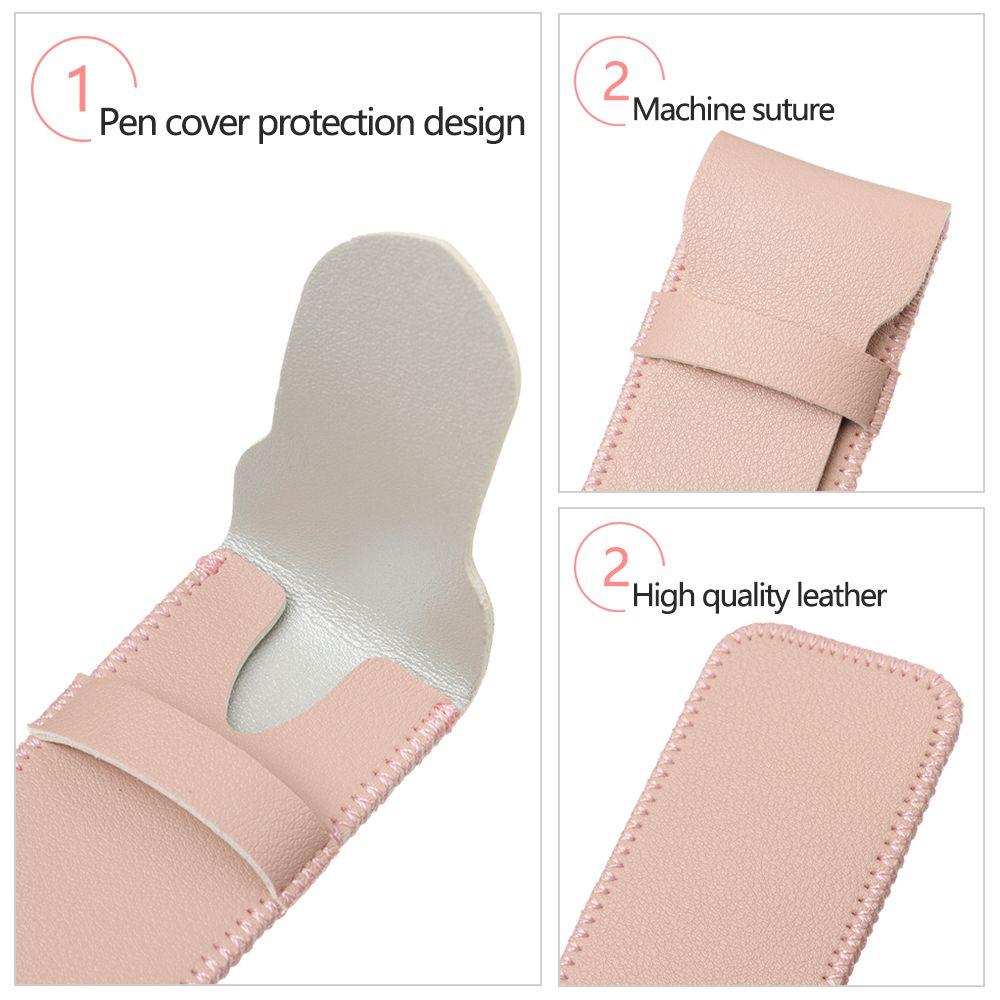 Pouch Double Color PU Leather Touch Covers Pen Bag Stylus Pen Cover For Apple Pencil Bags