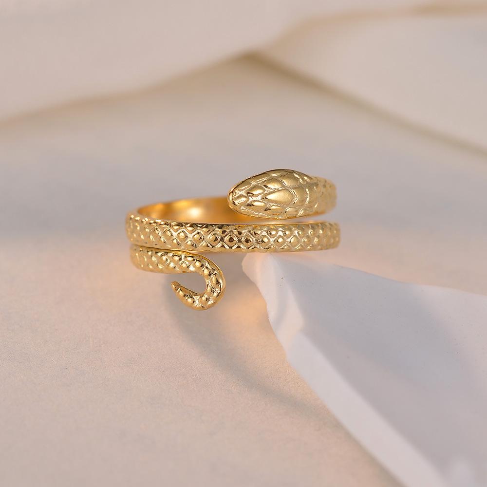 Adjustable Non-Fade Electroplated Couple's Ring