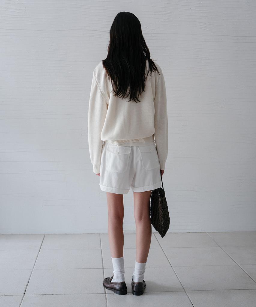 Beullaengkeulumumeon Crispy Crewneck Knit_Ivory