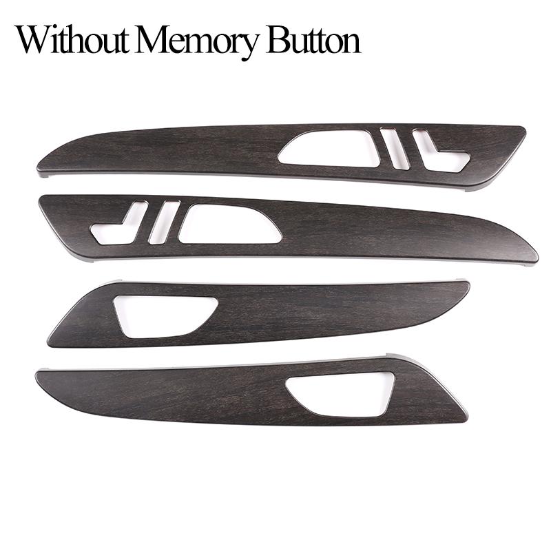 For Mercedes Benz ML GLE GL Class GLS320 400 2012- Car ABS Black Interior Door Decoration Panel Cover Trim Accessories