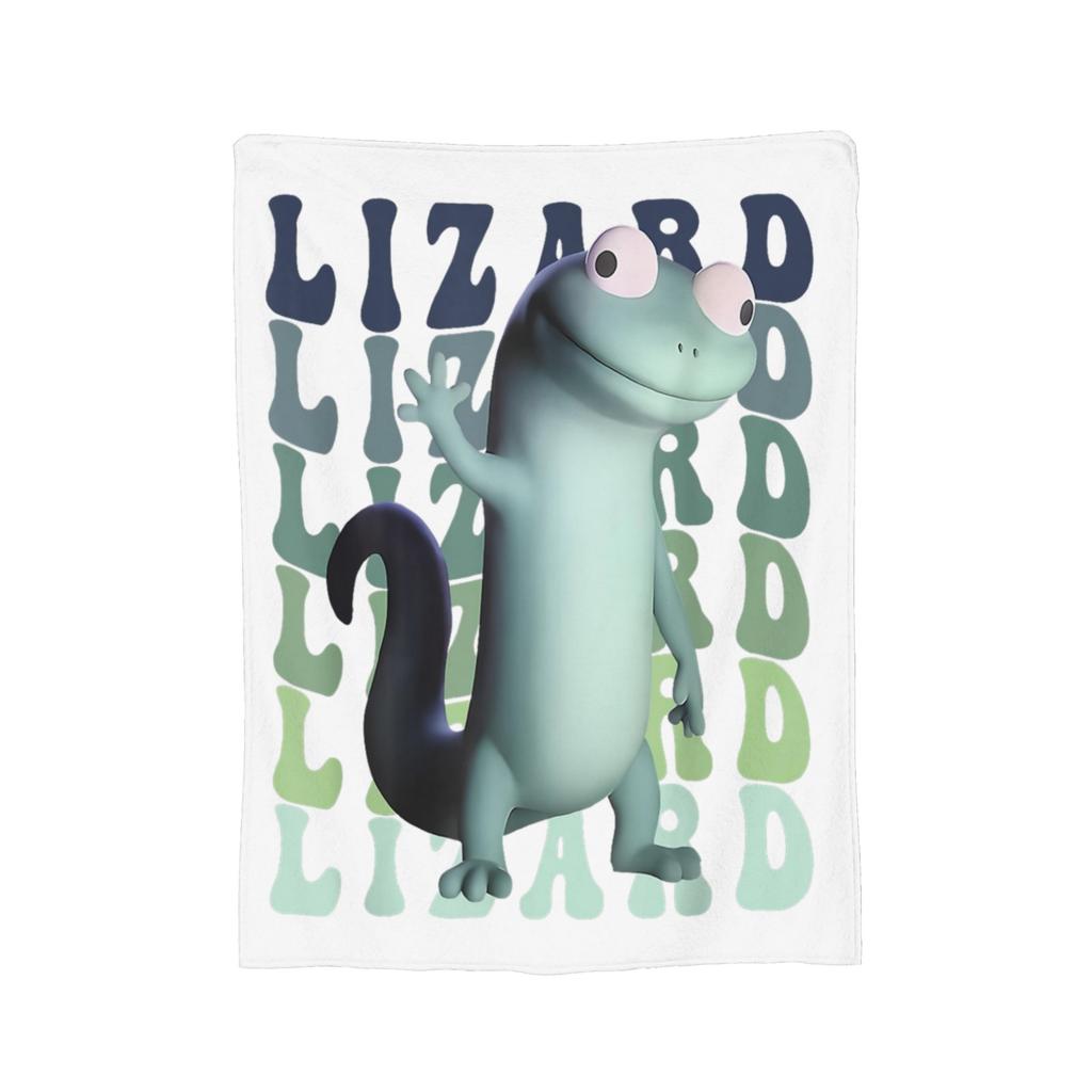 Lizard Lizard Lizard Weirdcore Tom Lizard Fleece Throw Blanket Hoppers Blankets for Bedding Travel Lightweight Thin Bed Rug,