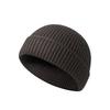 Seamless Double-Fold Knitted Wool Hat for Autumn/Winter Unisex Warm Beanie Hipster Sailor Cap