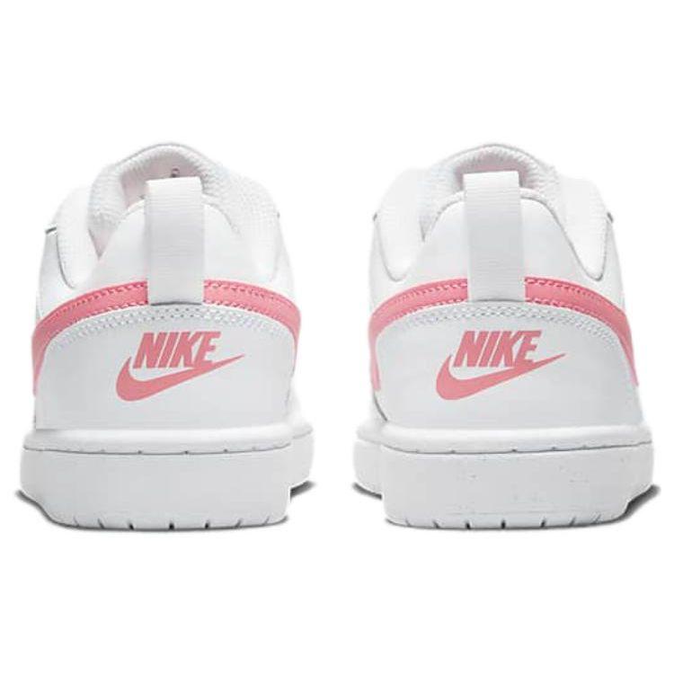 Nike Court Borough Low 2 GS White Coral Chalk Kids Sneakers Laser-Orange BQ5448-124
