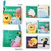 Soft Infant Cloth Book Colourful Cloth Infant Learning Book Including Touch Plus Crinkle Sounds Early Education Playthings YY18 ( 1pc )
