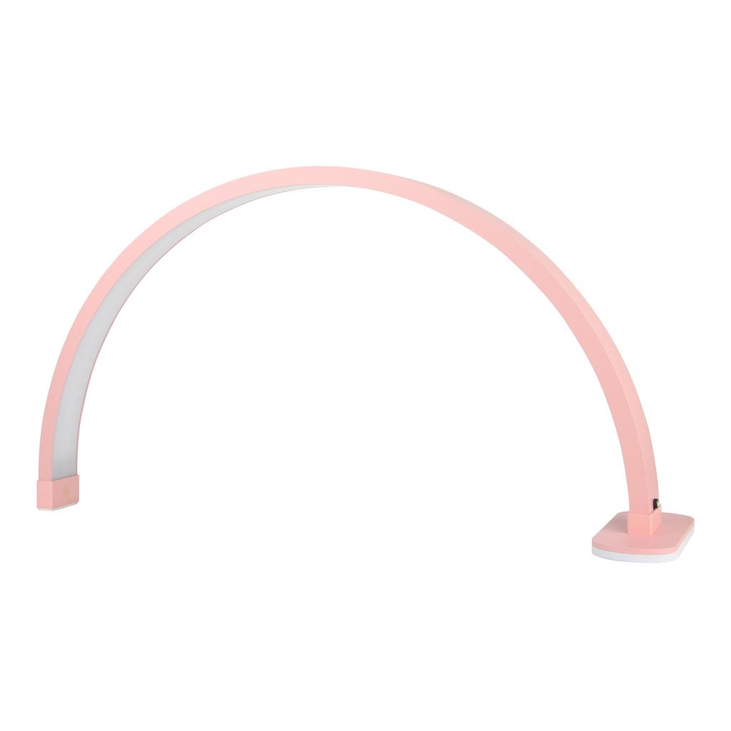 29.5in Half Moon Nail Desk Lamp 40W 3200‑5600K 2000LM Button Control Manicure Desk Lamp for Nail
