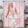 Light Blocking Mikkos Partition Curtain Room Panel Halloween Decoration Curtains Child Home Interior Shades Living Made Of Polyester Washable