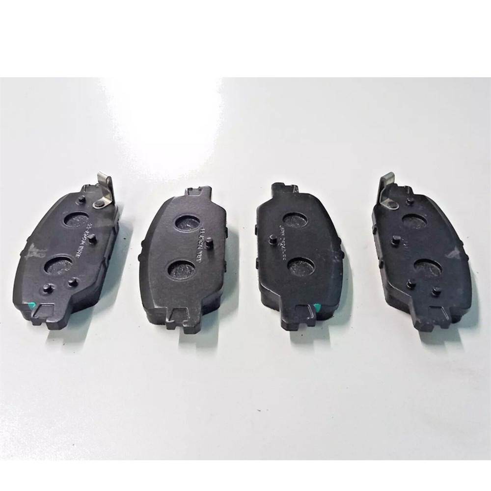 4Pcs Car Rear Brake Pads Black Medium 43022-Tla-A00 For Honda 2017-2019 Crv Cr-V