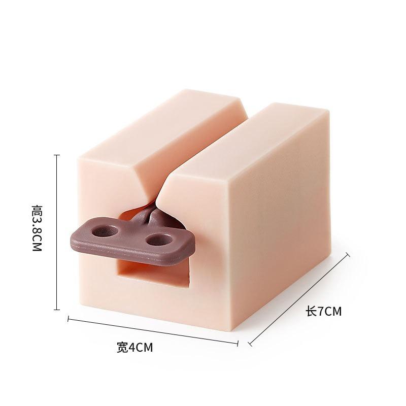 Toothpaste Squeezer Dispenser Face Wash Roller Toothpaste Tube Press Dental Cream Squeezer Bathroom Toothpaste Clip JYGQ05