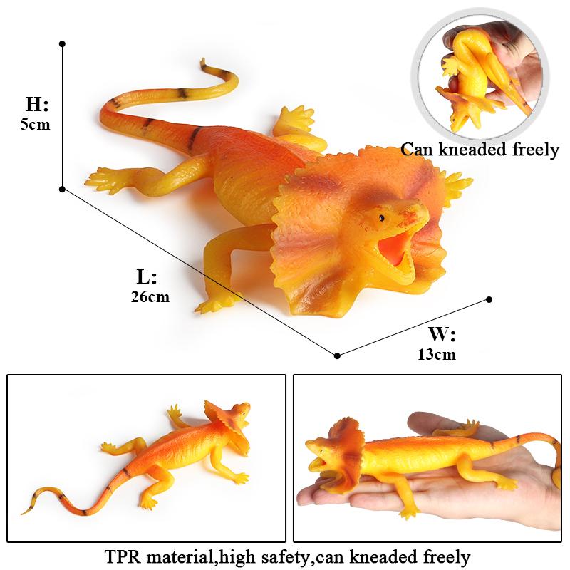 Squid Crab Octopus Frog Snails Lizard Animals Model Action Figures Anti Stress Relief Toy Kids Gift Fun Pressure Reduction