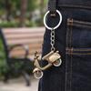 Scooter Keychain Alloy Scooter Charm with Key Ring Retro Scooter Bag Charm Stylish Keychain Gift for Men Women