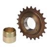 Conjunto Adaptador de Roda Livre de Bicicleta Profissional Adaptador de Roda Livre de 30,5mm Kit Roda Livre de Velocidade Única 22T para