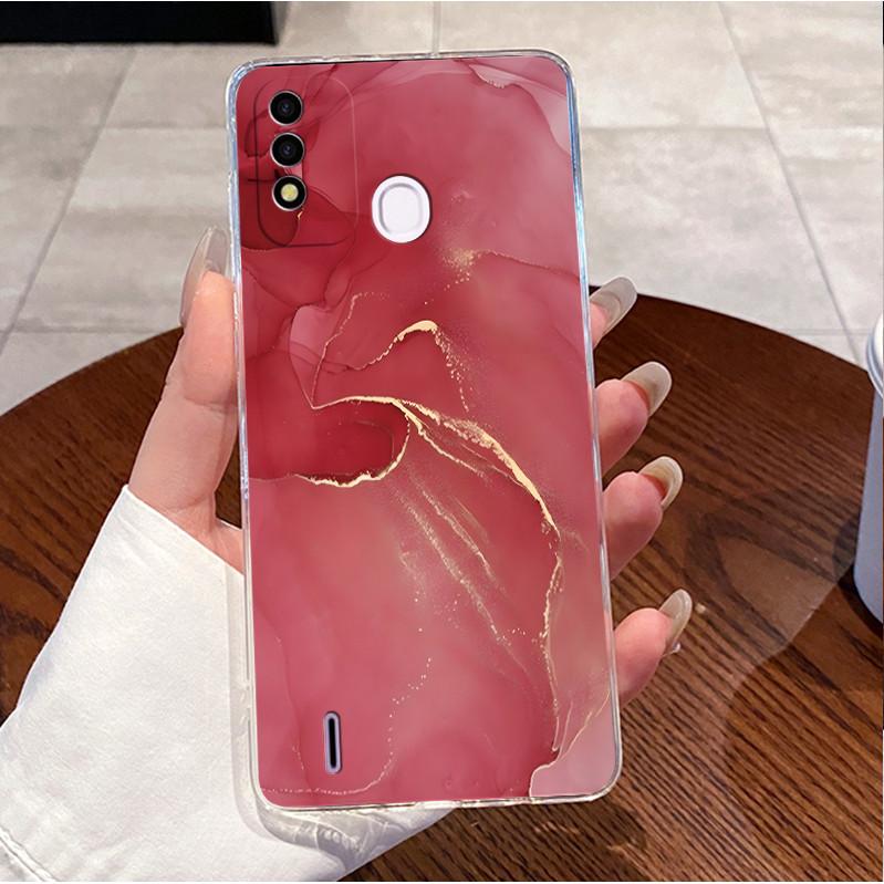 Case for ITEL P37 / Vision 2s Cover Clear Soft Silicone Love Heart Rabbit Phone Casing for Itel P37 Vision2s P651L P651W Shell