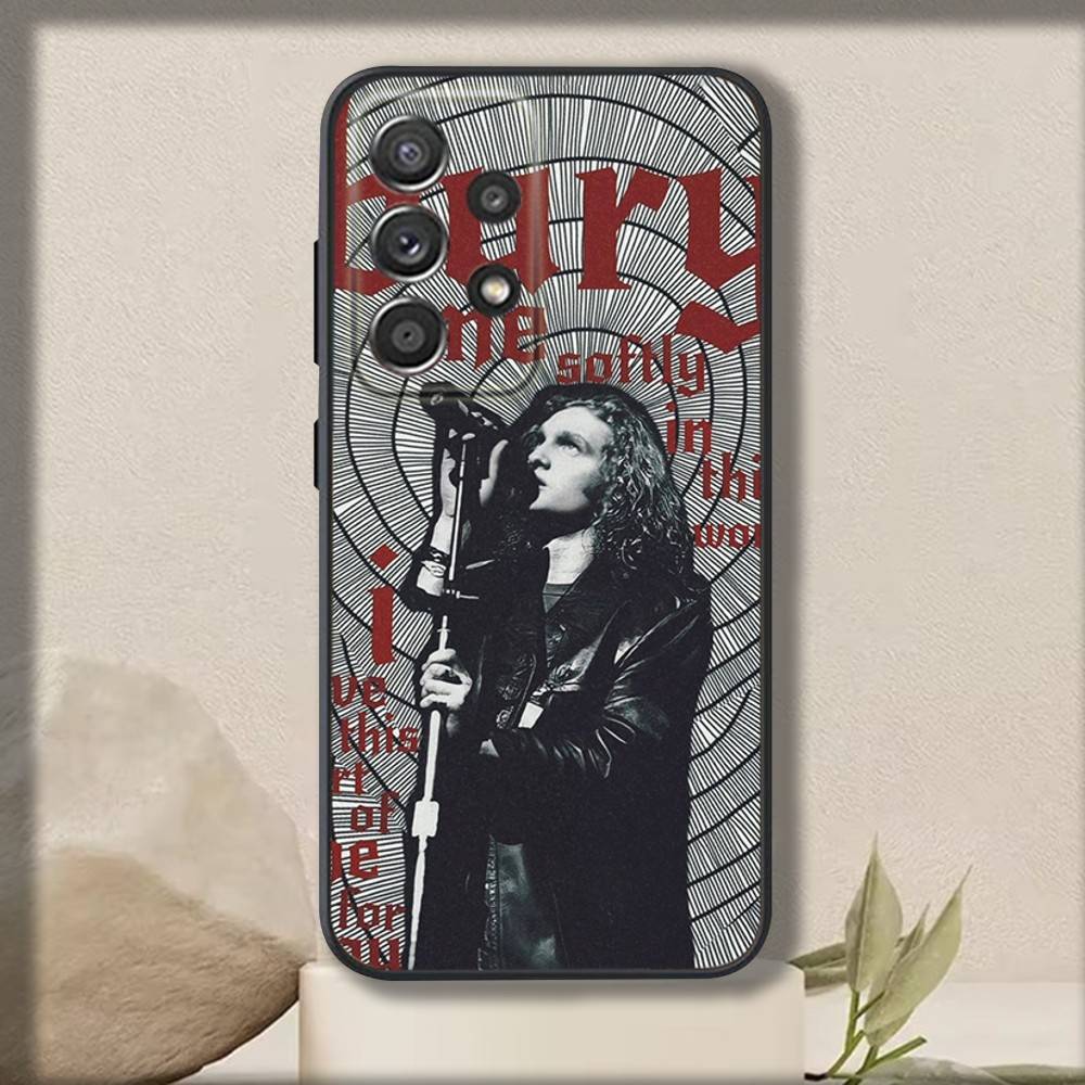Band A-Alice In C-Chains Phone Case For Samsung S 25,24,23,22,30,21,10,9,Ultra,Plus,Lite,FE,4,5 G Soft Black Case