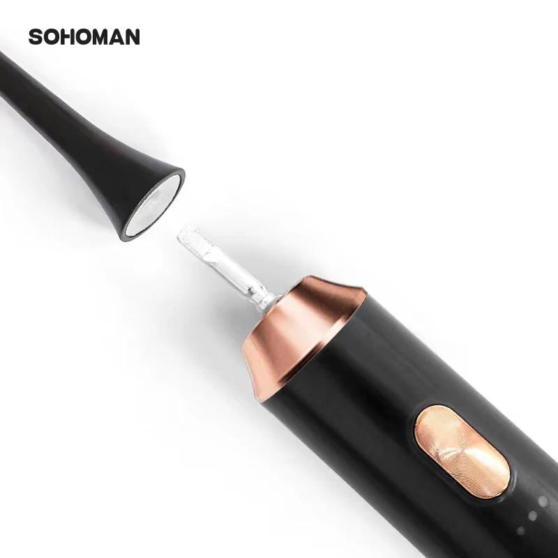 SOHOMAN Y1 Ultrasonic Electric Toothbrush CN Plug (adapter Included)
