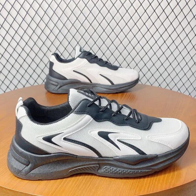 Mode Sommer Mesh Sneaker Herren Bequeme Atmungsaktive Plateauschuhe 2024 Trendige Tennisschuhe Koreanische Version Allround Freizeitschuhe