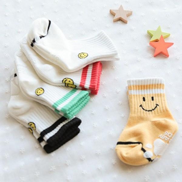 Hi Baby Club Infant Cheese Smile Socks 5 Piece Set, korean baby products
