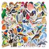 10/50Pcs Watercolor Style Mixed Cute Bird Stickers Graffiti for DIY Luggage Laptop Skateboard Motorcycle Bicycle Stickers
