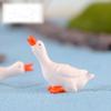 Desk Garden Decor Parent-child Gift Swan Home Decoration Accessories Desk Pot Craft Miniatures Bonsai Ornament Goose Figurine