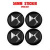 4pcs Auto Car Wheel Center Hub Caps Rim Caps Covers Emblem For Citroen C5 X AIRCROSS C3 C4 C2 Berlingo Jumper Dispatch Ami C4L