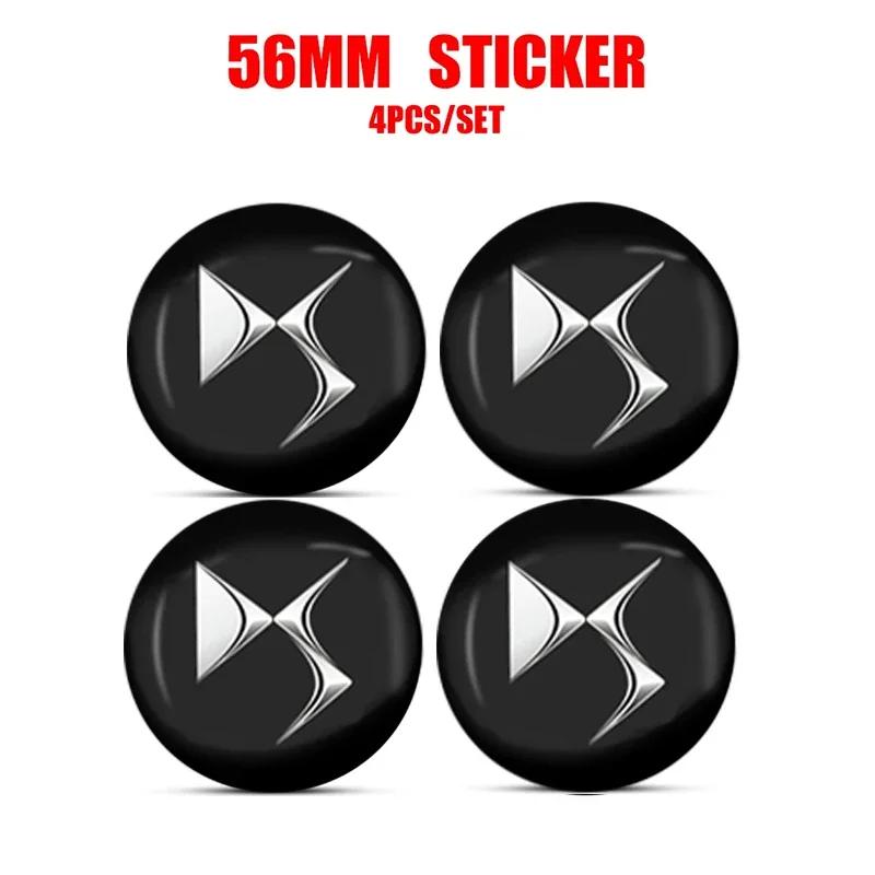 4pcs Auto Car Wheel Center Hub Caps Rim Caps Covers Emblem For Citroen C5 X AIRCROSS C3 C4 C2 Berlingo Jumper Dispatch Ami C4L