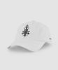 Keulaeki [Unisex] Initial Logo Cap 01_White [Kr269Poh401]