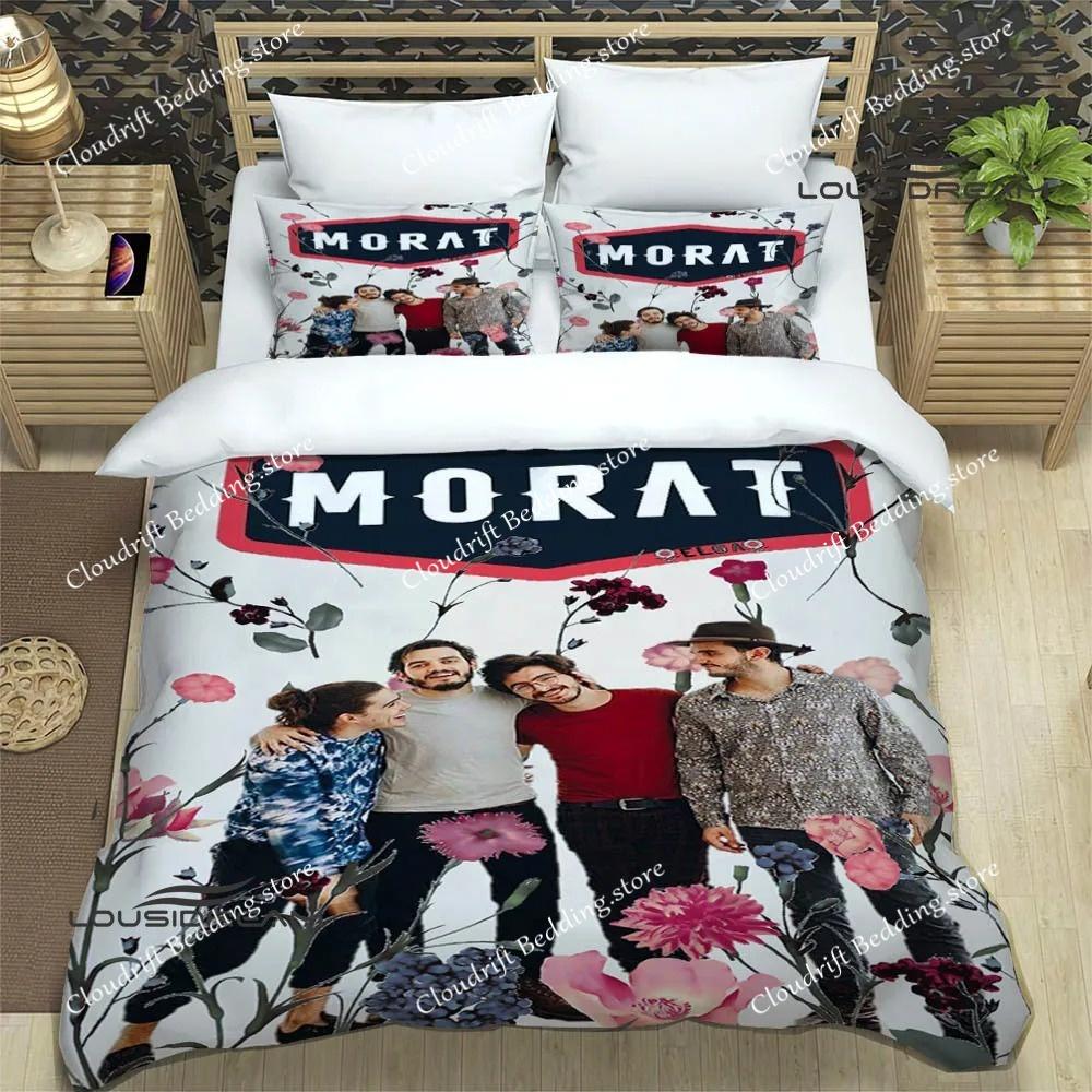 Morat Pop Band Printed Bedding Sets exquisite bed supplies set duvet cover bed comforter set  bedding set luxury birthday gift