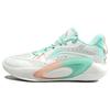 Stoßdämpfende Strapazierfähige Mid-Top Basketballschuhe Herren Sneaker Grün ABPS047-4