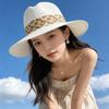Summer Straw Hat For Women With Wide Brim And Adjustable Fit For Beach And Sun Protection