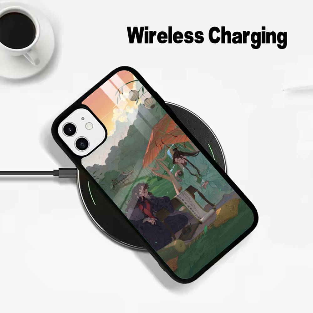 The -Scum- Villain's -Self-Saving -System Phone Case For IPhone17 16 15 14 13 12 11 Pro Max Plus Wireless Charger Cover Funda