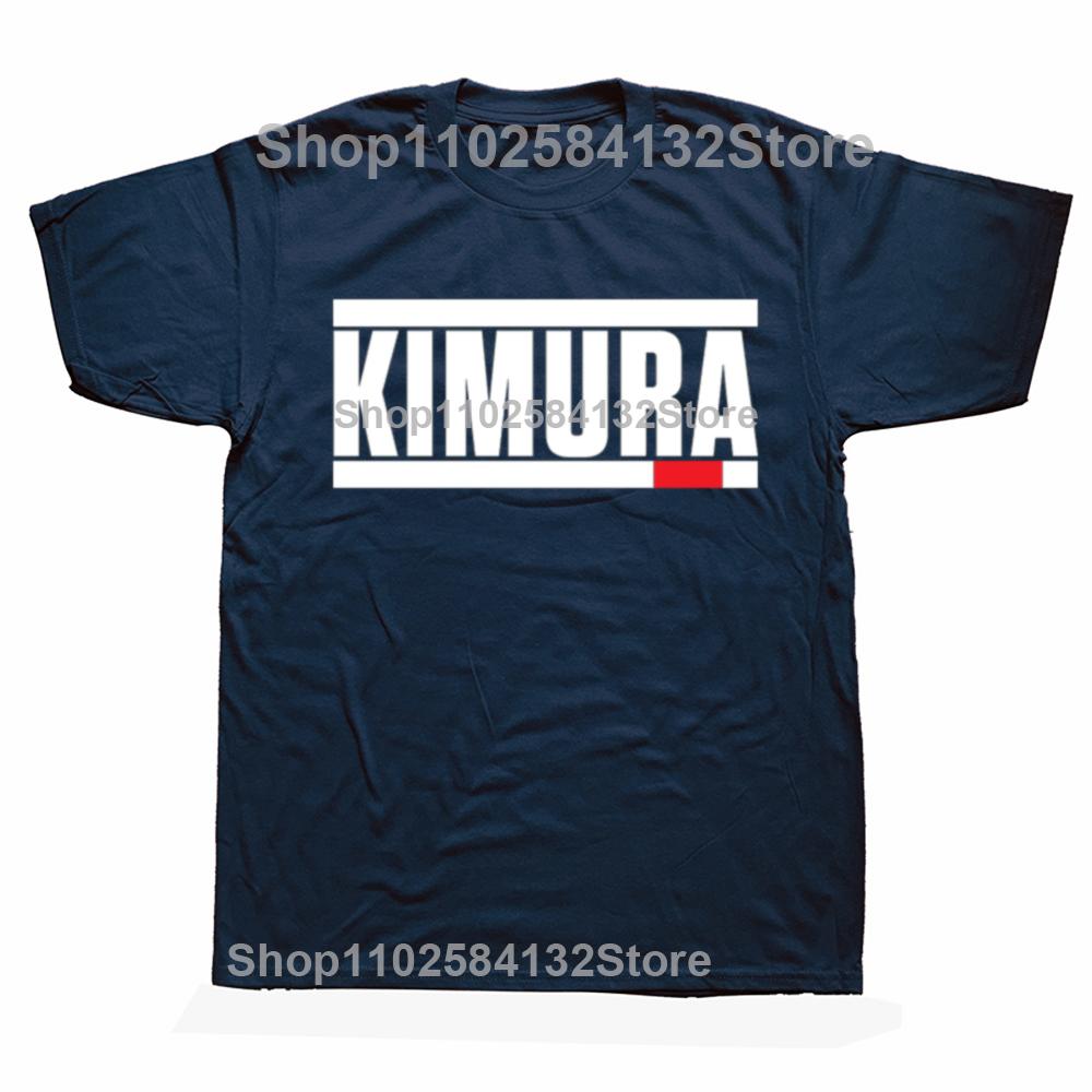 Funny Kimura Brazilian Jiu Jitsu BJJ Graphic Tshirts Men Womens Fashion Casual Tshirt 100 Cotton Loose Oversized T Shirt