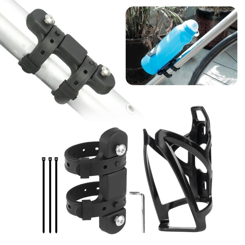 Porte-bidon Léger pour VTT Support de Boisson pour Vélo Porte-Bouteille de Cyclisme Support pour Bouteille d'Eau