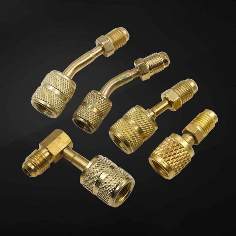 R22 To R410 Air Conditioning Fluoride Tube High Pressure Freon Pipe Refrigerator Adapter Liquid Adding Pipe Tool Accessories