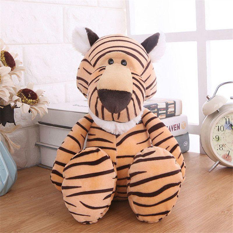 Peluche Animale della Giungla Adorabile Bambola Riempita in Cotone PP Per Bambini Neonati