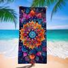 Terry Cloth Microfiber Beach Towel Camping Surfing Swimming Outdoor Sport Towels Bohemian Pattern Printed Bath Towels 160X80Cm
