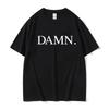 Rapper Kendrick Lamar DAMN Gleiche Grafik Damenbekleidung T-Shirt Herren Kurzarm Rundhals Druck Pullover T-Shirt 33357